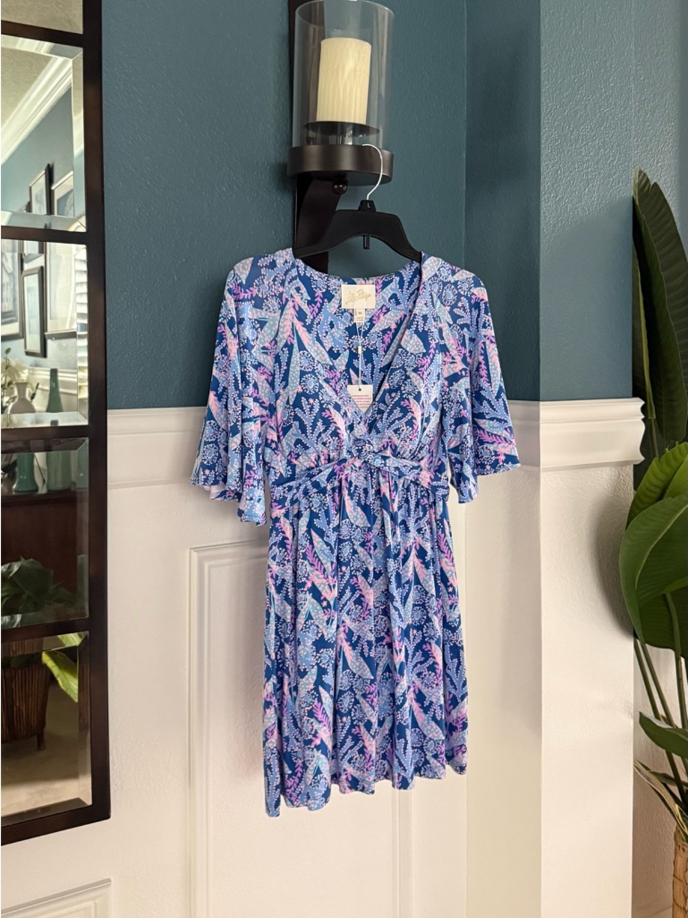 New with tags Lilly Pulitzer minka skirted romper dress size xs